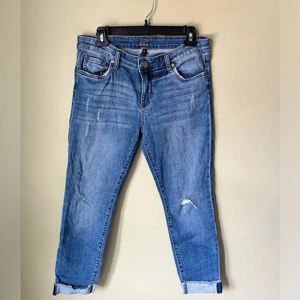 Kut from the Kloth Blue Ankle Jeans